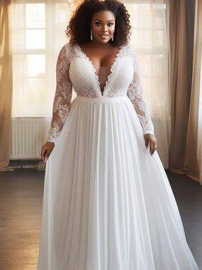 aline dresses for wedding guests Elegant Mother of the Bride Dress for Weddings Chiffon A Line Midi Wedding Guest Women Long Sleeves Tea Length Party Ivory / 2 main image 1